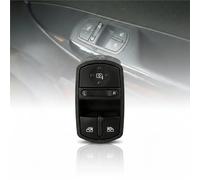 Pizgear Conjunto de interruptor de ventana eléctrica para coche, para Opel Corsa D S07 2006-2014, control de ventana de elevación eléctrica delantera derecha