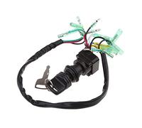 Pizgear Conjunto de Llave de Interruptor Principal de Encendido de Motor de Barco, for Yamaha, Caja de Control de Motor fueraborda 703-82510-43-00 Interruptor de Encendido Marino