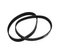 Pizgear Correa de 2 uds, for Bosch, Correa de transmisión de cepilladora de distribución GHO 31-82, 36-82 C, PHO 25-82, 25-83, 25-91, Piezas de aspiradora, cepilladora eléctrica Correa de transmisión