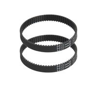 Pizgear Correa de transmisión de sincronización for aspiradora, 2 uds., 2M-142-6, perímetro, 142mm de ancho, 6mm de dientes, 71 transportador sincrónico, pieza de repuesto for el hogar Correa de trans