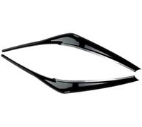 Pizgear Cubierta de ceja para faros delanteros coche, para Toyota, para Camry Le Xle Se Xse 2018-2021, faro delantero con tapa para ojos, embellecedor Ajuste de la frente del faro