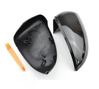 Pizgear Cubierta de espejo retrovisor lateral de ala Tapa de espejo retrovisor 2014-2018, for Golf, 7 GTI MK7 Accesorios de automóvil Piezas de repuesto for espejos laterales Tapas para cubiertas de e