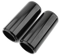 Pizgear Cubierta de la funda del amortiguador tubo horquilla delantera superior aluminio negro for motocicleta Harley, Softail Breakout FXBR FXBRS 2018-2024 Tapa de horquilla para motocicleta