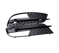 Pizgear Cubierta de Parrilla de luz antiniebla, lámpara de Parachoques Delantero, Bisel de Parrilla Inferior, for, A5 2012-2016, Accesorios de Coche, Rejilla Celular Cerrada Negra Rejilla de luz Anti