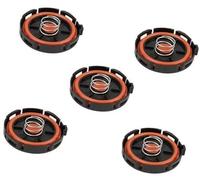 Pizgear Cubierta de válvula motor, for, E60 E81 E82 E83 E84 E85, cubierta PCV 1/5/10 piezas 11128645888/11127553171/11127555212 Tapa de válvula PCV(BLACK 5 Pcs)