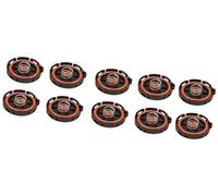 Pizgear Cubierta de válvula motor, for, E60 E81 E82 E83 E84 E85, cubierta PCV 1/5/10 piezas 11128645888/11127553171/11127555212 Tapa de válvula PCV(BLACK 10 Pcs)