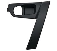 Pizgear Cubierta del mango interior del coche Manija de puerta interior coche, base delantera, para Nissan, para Qashqai J10 2007 2008 2009 2010-2015(BLACK Left With Cover)