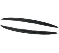 Pizgear Cubierta del párpado faro, para VW, para Golf 6 Mk6 Gti Gtd Gte 2008-2012, lámpara ceja, tira embellecedora de la tapa luz delantera coche Ajuste de la frente del faro