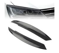 Pizgear Cubierta embellecedora de labios y cejas for faros delanteros de coche ABS, for VW, Jetta, MK6 Sagitar NCS 2010 2011 2012 2013 2014 2015 2016 2017 2018 Adhesivo para tintado de faros