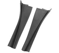 Pizgear Cubierta embellecedora lateral del limpiaparabrisas delantero del coche, placa de capó deflectora de agua, izquierda y derecha, for NISSAN, Qashqai, J10 Cubierta del brazo del limpiaparabrisas