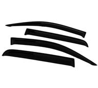 Pizgear Deflectores de ventana lateral, for Toyota, Hilux Vigo 2005 2006 2007 2008 2009 2010 2011 2012 2013 2014 Protectores contra la lluvia y el sol Weathershileds Cubierta deflectora de viento para