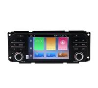 Pizgear DSP Carplay Android 10,0 1 DIN Reproductor Multimedia Radio for Coche, for Jeep, Grand Cherokee Wrangler Sebring, for Dodge, PT Cruiser RAM GPS Radio para Coche con Pantalla Grande(2GB 16GB)