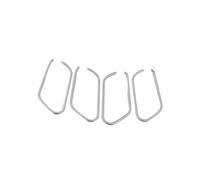 Pizgear Embellecedor del bisel la puerta del coche Accesorios de manija puerta interior coche, embellecedor cubierta cuenco acero, para Nissan, Altima, Teana 2019 2020(BLACK 5)