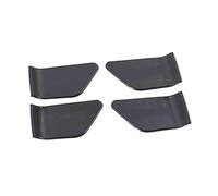 Pizgear Embellecedor del bisel la puerta del coche Accesorios de manija puerta interior coche, embellecedor cubierta cuenco acero, para Nissan, Altima, Teana 2019 2020(BLACK 7)