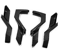 Pizgear Embellecedor del bisel la puerta del coche Accesorios para manija de puerta interior coche, embellecedor cubierta cuenco tracción lateral, 4 unids/set, para Geely 2021 2022 2023(BLACK 2)