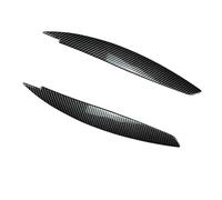Pizgear Embellecedores for Faros Delanteros de Coche Serie 1 E81, E82, E87 y E88 (2008-2013) Adhesivo Protector para Faros Delanteros(Carbon)