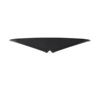 Pizgear Faro delantero ABS for motocicleta, decoración embellecedora de párpados y cejas, for Harley, Road Glide FLTRX FLTRU, negro mate Adhesivo para tintado de faros