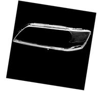 Pizgear Faro delantero, for Mitsubishi, for Evolution, for EVO 2004 2005 2006 Carcasa del faro coche Cubierta Lente Cristal Luces delanteras Cubierta de la lente del faro(BLACK Left and Right)