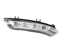Pizgear For Buick, for Regal 2011 2012 2013 2014 2015 2016 2 pines LED Luz indicadora de espejo retrovisor Lámpara luz señal giro Luz de señal de giro del espejo lateral del coche(BLACK Left)