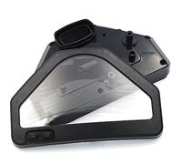 Pizgear For CBR1000RR 2004 2005 2006 2007 velocímetro caja de instrumentos calibre odómetro tacómetro cubierta la carcasa Reemplazo de la cubierta del tacómetro de la motocicleta(BLACK A)