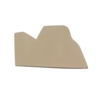 Pizgear For, for Serie 5 F10 F18 2011-2017 Manija de Puerta Lateral de conducción Interior de automóvil Panel de reposabrazos Cubierta de Cuero de Microfibra Panel de puerta de coche(Beige for LHD)