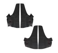 Pizgear For JAZZ, for Fit 2008 2009 2010 2011 2012 Hatchback Car Styling Panel de puerta interior Reposabrazos Cubierta de cuero de microfibra Panel de puerta de coche(4pcs,Grey)