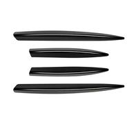 Pizgear, for Mercedes-Benz, Clase A A200 A35 AMG 06.2023-2024 Parachoques Delantero Ventilación Lateral Embellecedor Divisor Marco de Entrada Cubierta de alerón Canards Canard del alerón de ventilaci