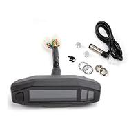 Pizgear for MINI, velocímetro universal for motocicleta, odómetro digital, instrumento de inyección eléctrica con carburador, ruso KR200 Velocímetro para motocicleta(With sensor)