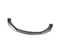 Pizgear For Peugeot, 3 Piezas de Fibra de Carbono/Negro/Rojo Parachoques Delantero del Coche Divisor Labio Estilo Deportivo Difusor Spoiler Protector Spoiler Alerón Delantero(Black RHD Gray)