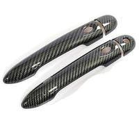 Pizgear, for Renault, Clio IV Clio 4 Lutecia 2012 2013 2014 2015 2016 2017 2018 2019 Accesorios de la Cubierta de la manija de la Puerta del Coche de Fibra de Carbono Funda para manija Resistente a l