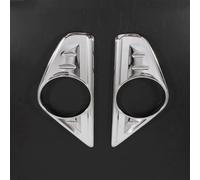 Pizgear For TOYOTA, for Alphard Vellfire 2016-2018, cubierta de lámpara antiniebla delantera y trasera externa cromada, accesorios for automóvil, 4 piezas Cubierta para faros antiniebla(Front)