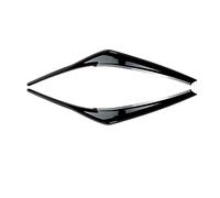 Pizgear For Toyota, for Camry XV70 LE XLE SE XSE Hybrid 2018-2023 Faros de coche Cejas Párpados Pegatinas ABS Accesorios de cubierta embellecedora Adhesivo para tintado de faros(Gloss Black)