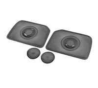 Pizgear For Toyota, Sienna 2021 2022, altavoz de Audio, cubierta puerta, embellecedor tablero, marco, techo Interior Embellecedor de altavoces para coche(Door panel-01)