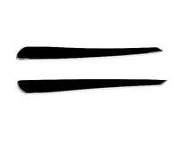 Pizgear For VW, for Golf 6 MK6 2009-2012 Accesorios Negro brillante Faro delantero del coche Cejas Tapas de párpados Etiqueta Embellecedor de la cubierta de la lámpara Adhesivo para tintado de faros