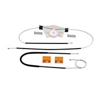 Pizgear For VW, for Touareg, KIT DE REPARACIÓN REGULADOR ELEVALUNAS DELANTERO IZQUIERDO 2002-2010 Reparación de elevalunas eléctricos