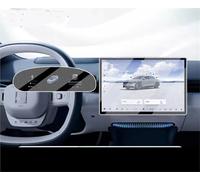 Pizgear for Zeekr, 007 2023 2024 Protección de navegación pantalla táctil y accesorios tablero Película vidrio templado Protector de pantalla de infoentretenimiento para(Dashboard and gps)