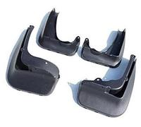 Pizgear Guardabarros de Coche, for, Serie 3 E90 E91 E92 G20 F30 F31 2007-2020 4 Piezas Accesorio Juego de guardabarros delantero y trasero para coc(BLACK F30 F31)