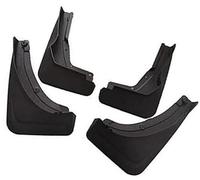 Pizgear Guardabarros for Coche, for Mercedes, for Benz, GLS Clase X167 2020 2021 2022 for Accesorios Juego de guardabarros delantero y trasero para coc(BLACK Without Side Pedal 1)