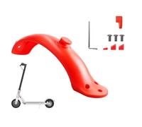 Pizgear Guardabarros Negros Alas de Scooter Guardabarros Trasero Protección de Soporte Piezas de plástico Tornillos Tapón de Goma, for Xiaomi, Mijia M365 Pro Guardabarros para patineta(Light Yellow)