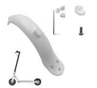Pizgear Guardabarros Negros Alas de Scooter Guardabarros Trasero Protección de Soporte Piezas de plástico Tornillos Tapón de Goma, for Xiaomi, Mijia M365 Pro Guardabarros para patineta(Light Green)