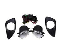 Pizgear H11 12V 55W Luces antiniebla Conjunto de lámparas antiniebla Cubierta de rejillas inferiores delanteras de Coche, for Toyota, Belta 2006-2012.06 Cubiertas de coche Rejilla de luz antiniebla de