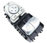 Pizgear Interruptor de Control de Ventana eléctrica for Benz Clase C, Vito, Viano C205 W447, botón de Control de Ventana eléctrica 2059057011 A2059050302 Interruptor de Ventana Lateral