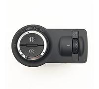 Pizgear Interruptor de control faros, for Buick, Encore LaCrosse, for Chevrolet, for Cruze, Malibu, for Opel, 13295228 13295229 13301749 Interruptor de luz antiniebla del coche(White)