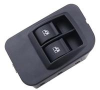 Pizgear Interruptor de elevalunas eléctrico con Panel for Fiat Fiorino, Citroën, Nemo, Peugeot, Bipper, Tepee 735461275 Interruptor de Ventana Lateral(Black with Panel)