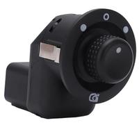 Pizgear Interruptor de espejo lateral de coche Reemplazo del botón interruptor de control espejo retrovisor eléctrico 8200676529, para el ajuste vidrio los retrovisores para Clio 2012