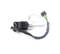 Pizgear Interruptor de señal giro para automóvil 7 pines color negro Interruptor de la columna de dirección