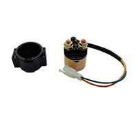 Pizgear Interruptores de relé solenoide arranque eléctrico motocicleta aptos for VT1100C SHADOW 1989-1996 GL1800 2001-2010 CM200 CM250 CB350 CL350 SL350 Motor de arranque de motocicleta