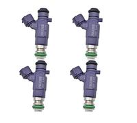 Pizgear Inyector de Combustible de 4 Uds, for Nissan, Altima, Murano, Maxima 3.5L Q45 FX45, for X-Trail, QR25 16600-AE060 FBJC100 Inyector de Combustible para automóvil