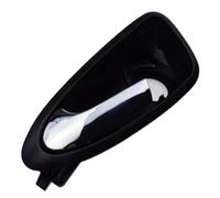 Pizgear Juego de manijas interiores for puertas coche 6J1837113A 6J1837114A 6J4839114A, for Seat, Ibiza 1.2 .4L1.6L .0L 2009-2017 Manija interior de la puerta del coche(BLACK Front Left)