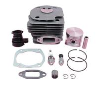 Pizgear Kit de admisión de pistón de cilindro de 50mm, for Husqvarna, 365 362 371 372 XP piezas de motor de motosierra 503909271 503743901 Junta de carburador